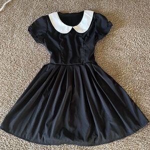 Peter Pan collar dress Bonne Chance Collection